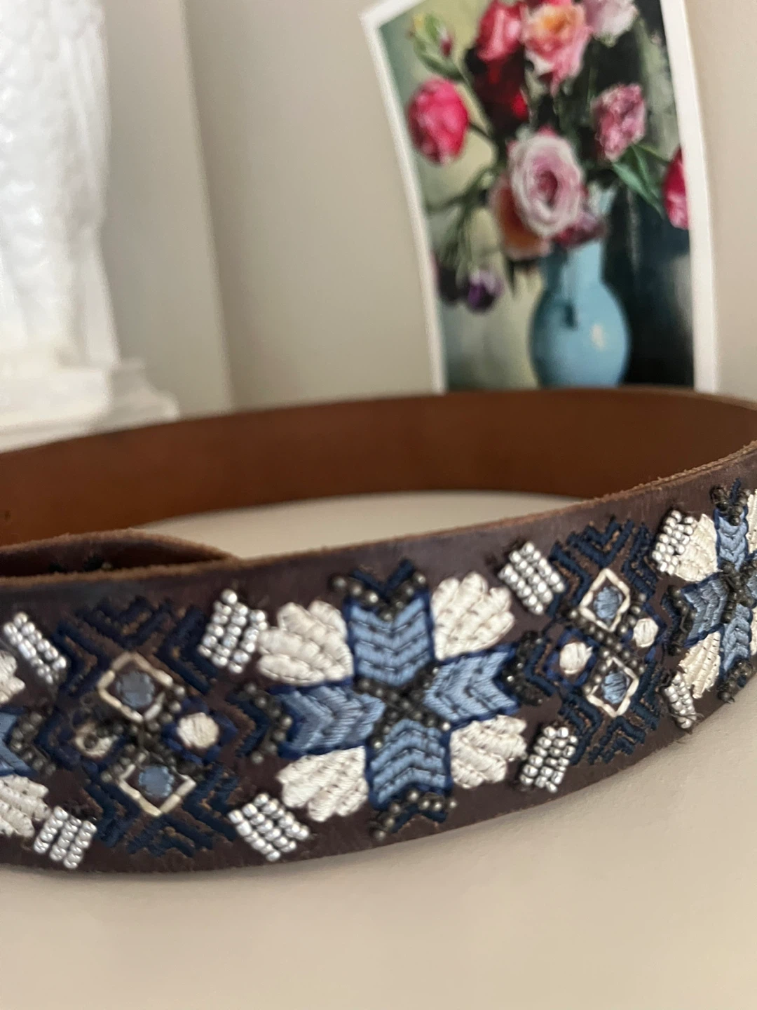 Lucky Brand Western Embroidered Belt - photo 2