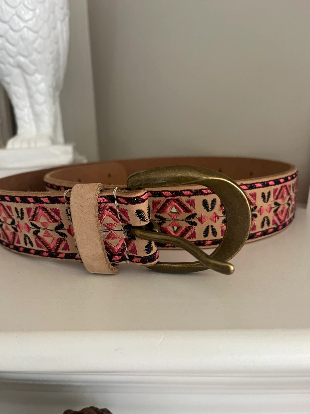 Lucky Brand Western Embroidered Belt - photo 3