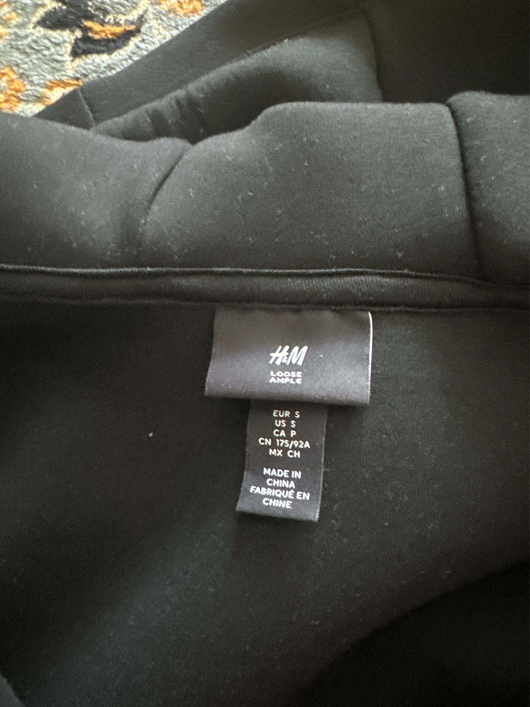 H&M Black Zip-Up Hoodie - photo 3