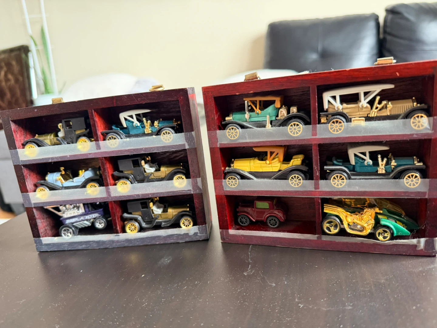 Vintage Toy Car Collection Display - photo 2
