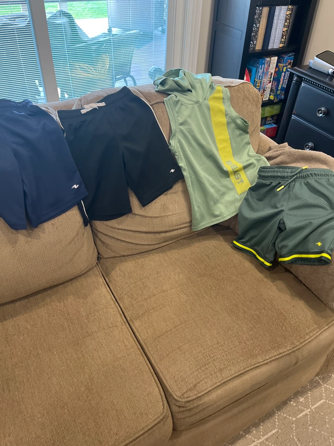 Athletic Works Shorts and Tank Top Bundle