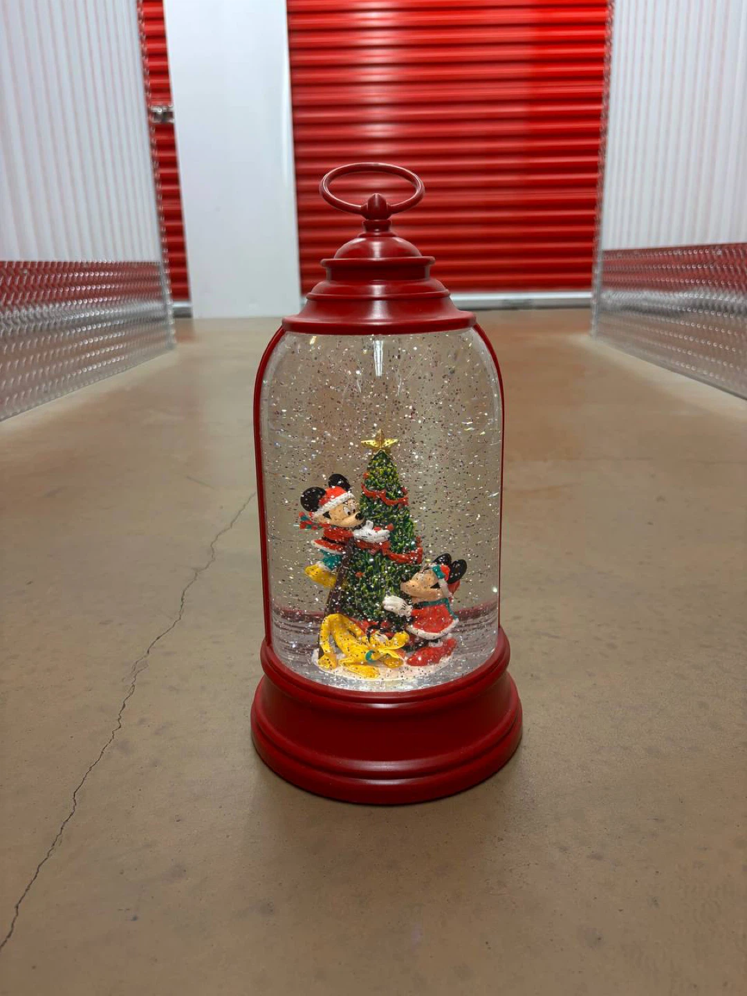 Disney Holiday Snow Globe Lantern