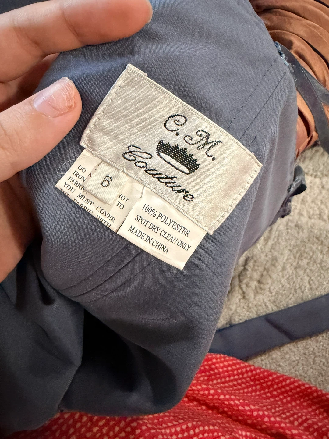 C.M. Couture Women's Dress Size 6 - photo 5