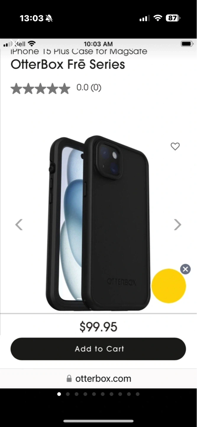 Brand new OtterBox Frē Series iPhone 15 Plus Case