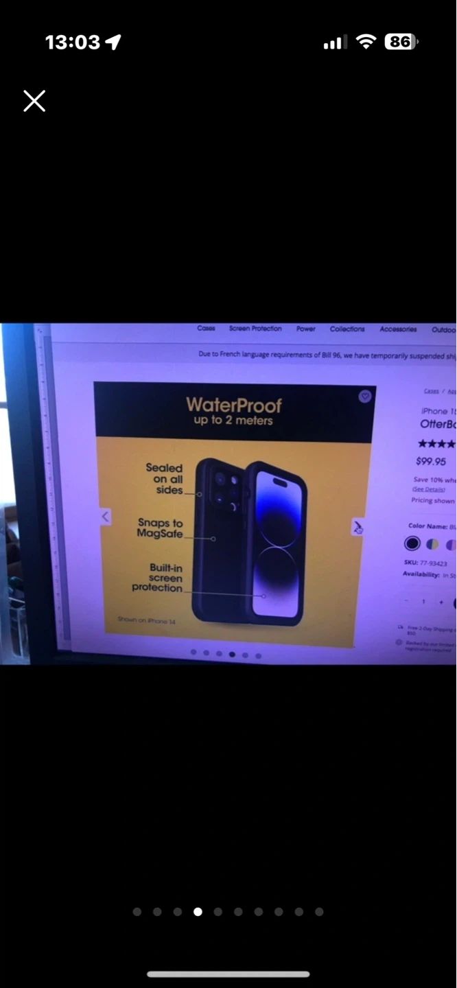 Brand new OtterBox Frē Series iPhone 15 Plus Case - photo 4