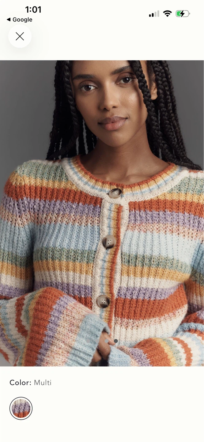 BNWT Anthropologie Pilcro Cardigan Sweater XXS (~XS) - photo 4