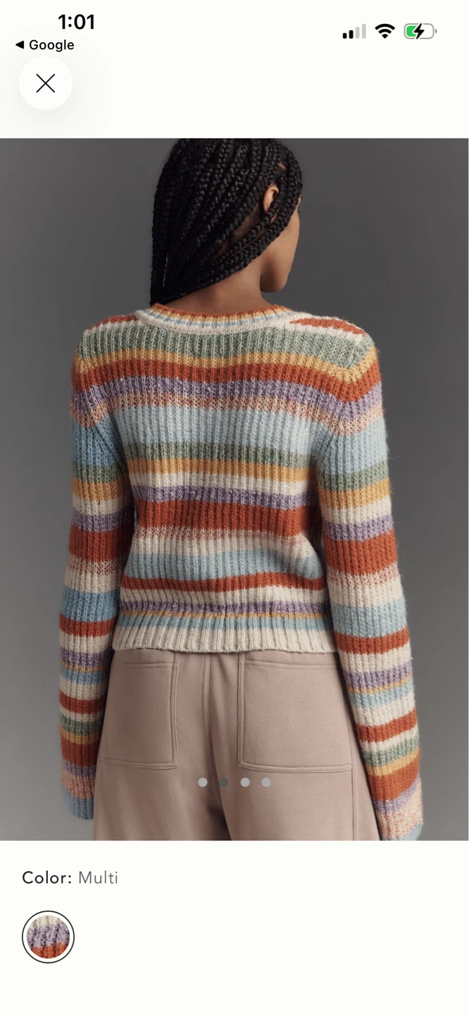 BNWT Anthropologie Pilcro Cardigan Sweater XXS (~XS) - photo 2
