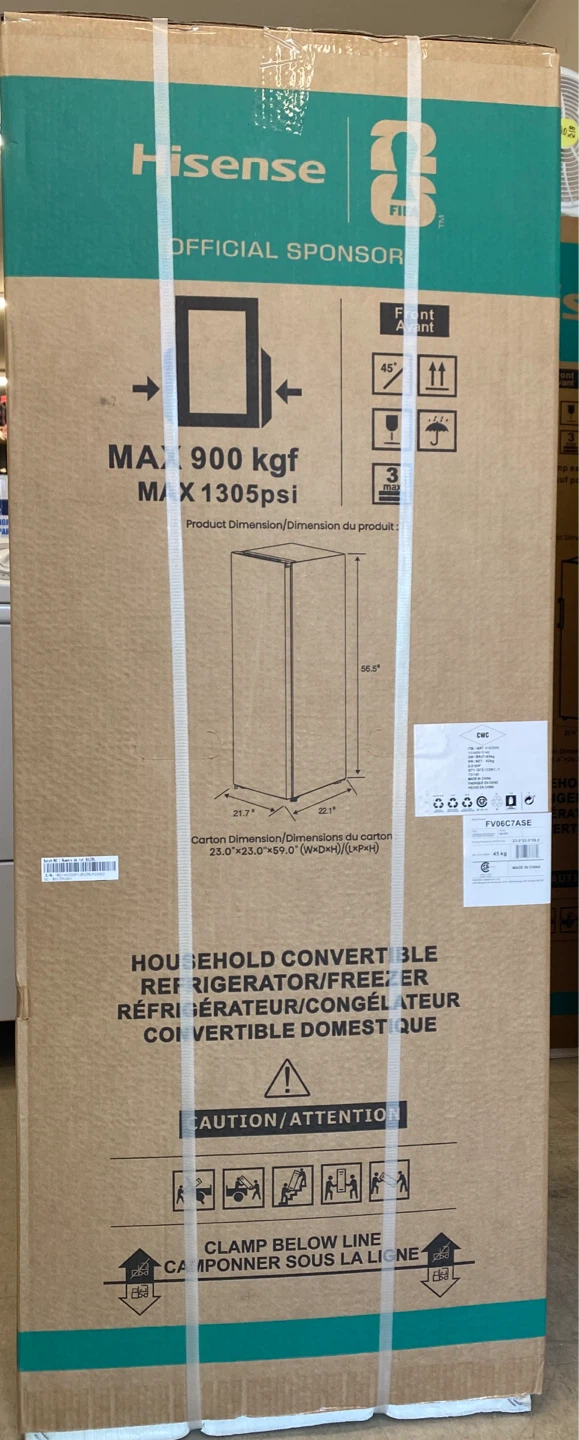 Compact 6 ft.³ Standup Freezer - photo 3