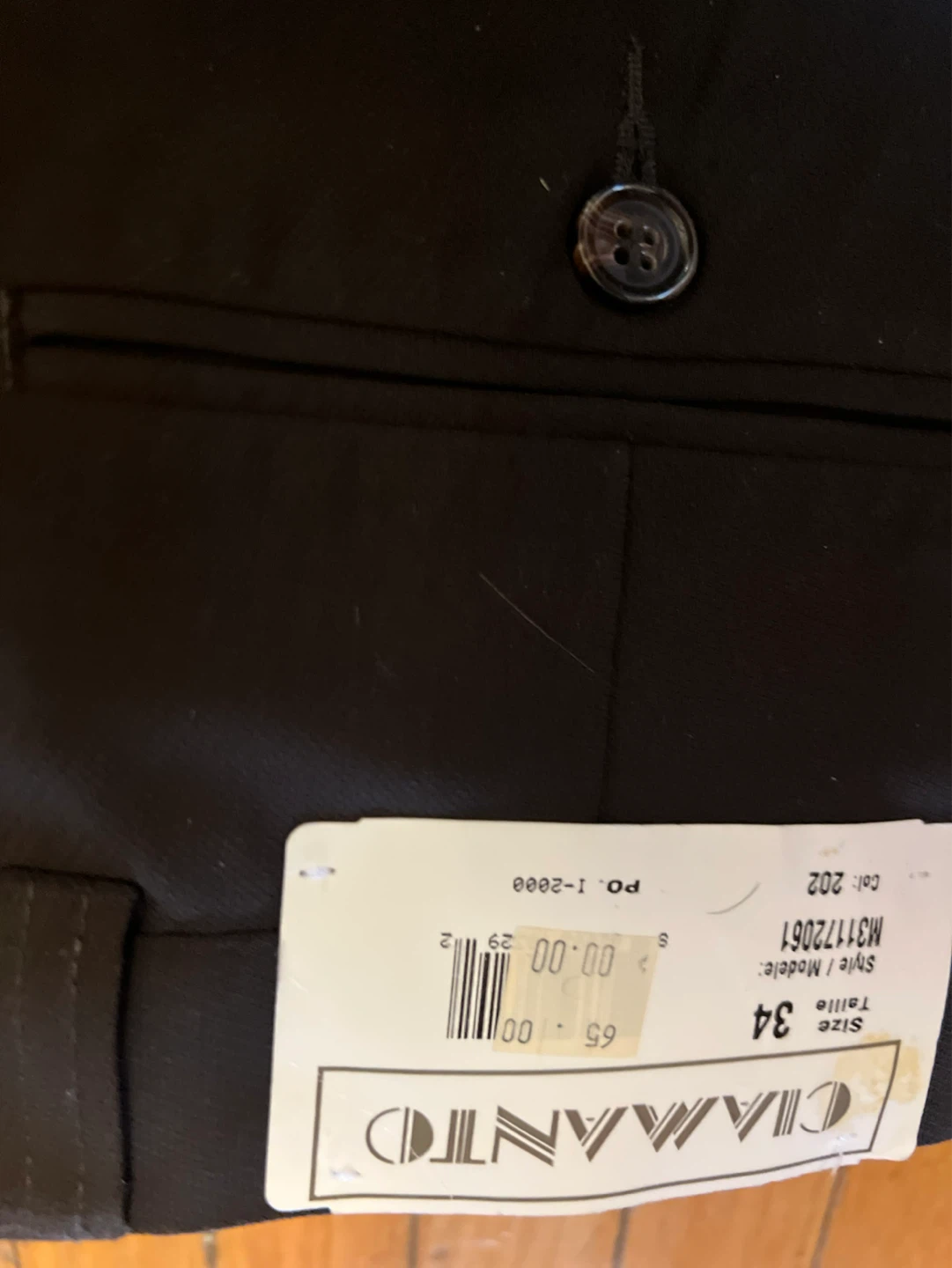 Ciamanto Dress Pants - Black & Grey - photo 2