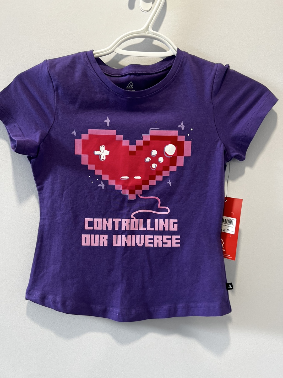 NEW Ripzone Girls Graphic T-Shirt - Ultra Violet XS