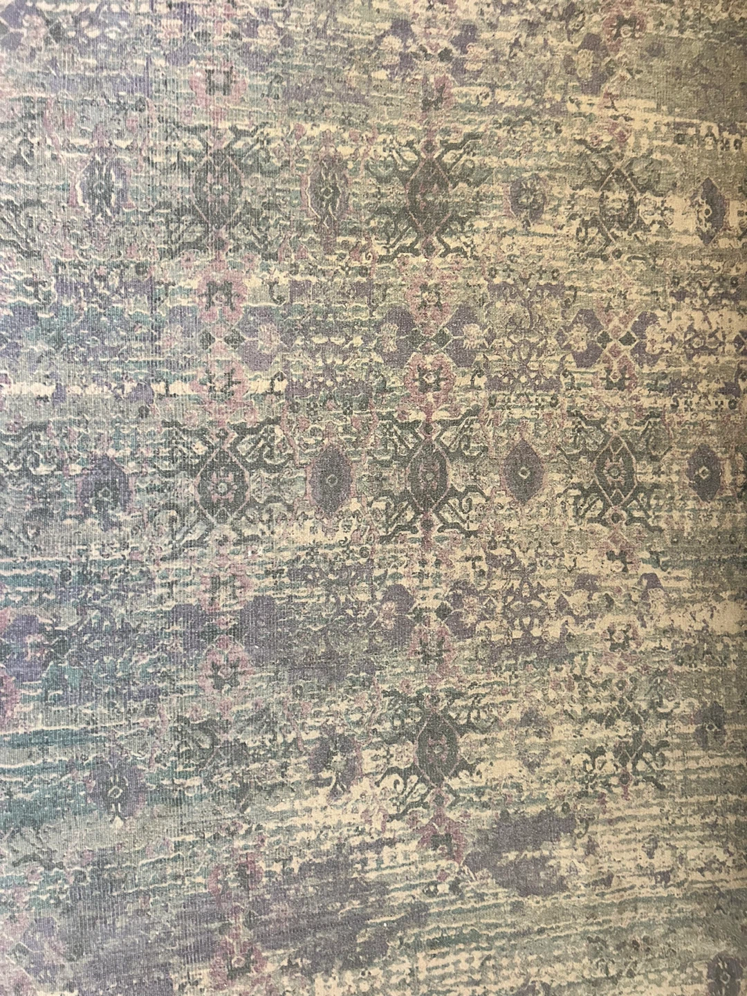 Distressed Persian Style Area Rug - photo 5