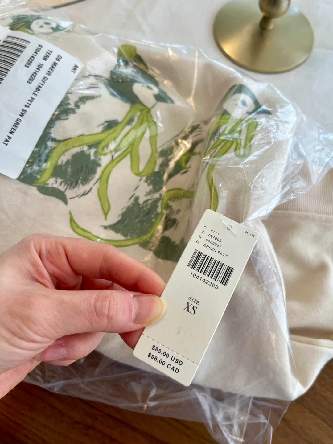 BNWT Anthropologie Maeve Sweatshirt XS - photo 5