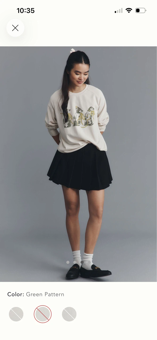 BNWT Anthropologie Maeve Sweatshirt XS - photo 3