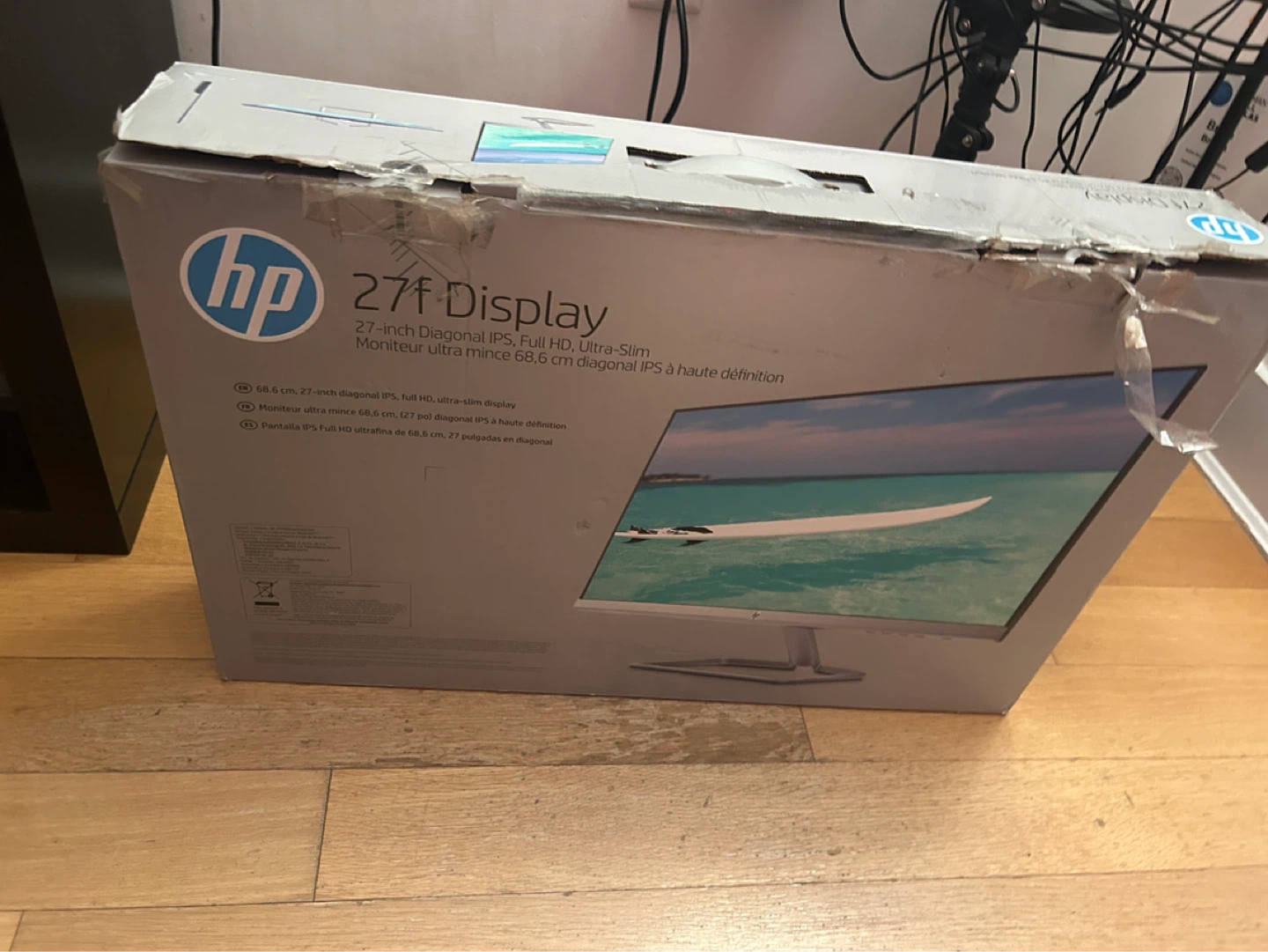 HP 27f Display 27-inch IPS Full HD Ultra-Slim Monitor
