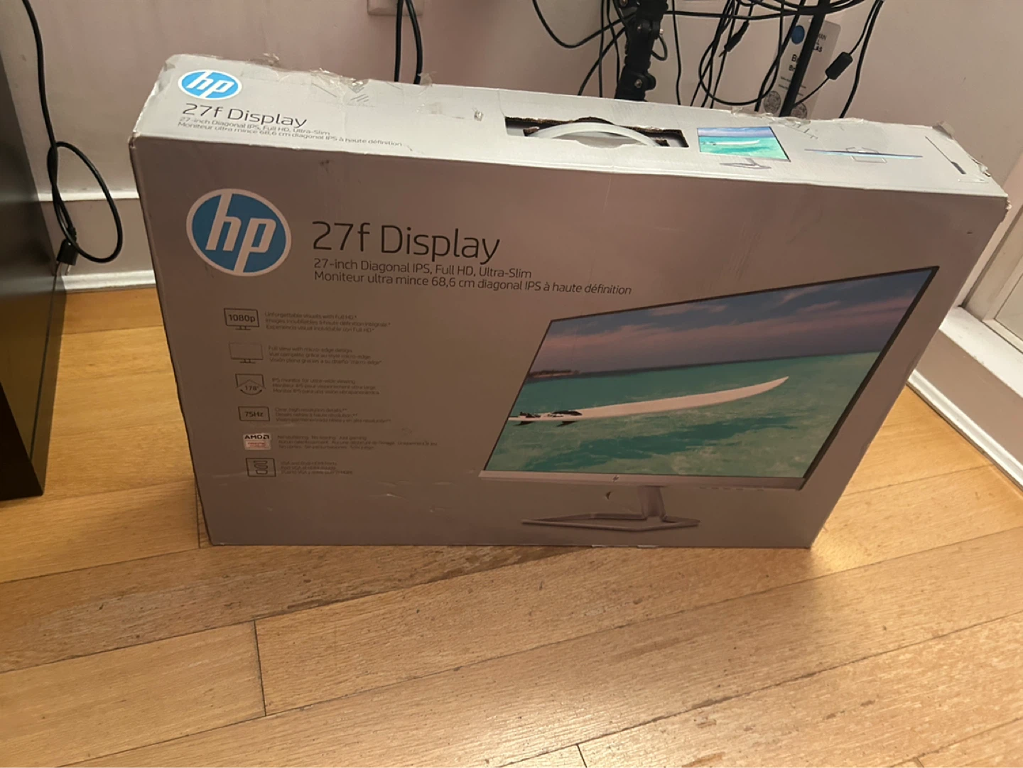HP 27f Display 27-inch IPS Full HD Ultra-Slim Monitor