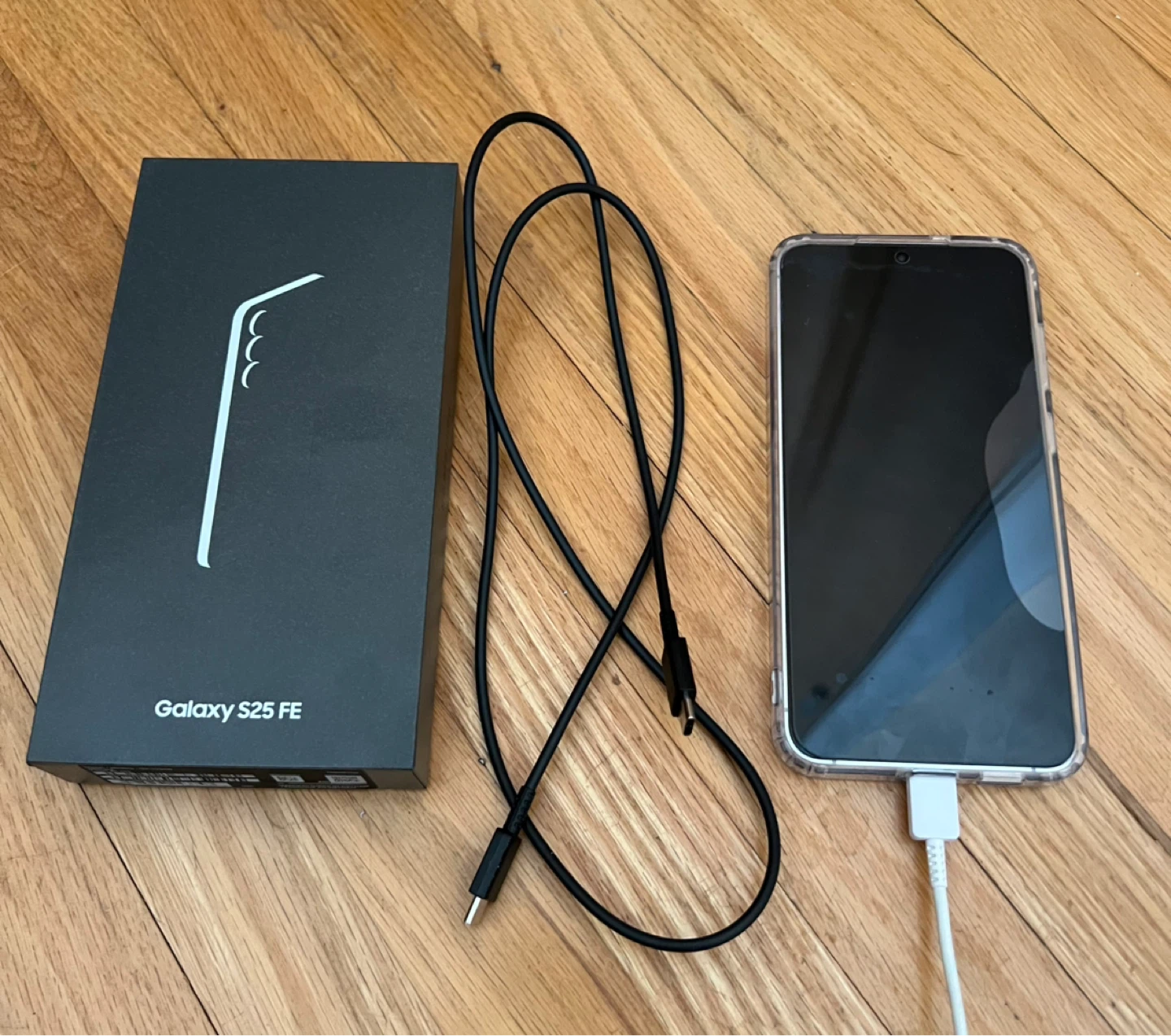 Samsung Galaxy S25 FE 128GB Black Smartphone