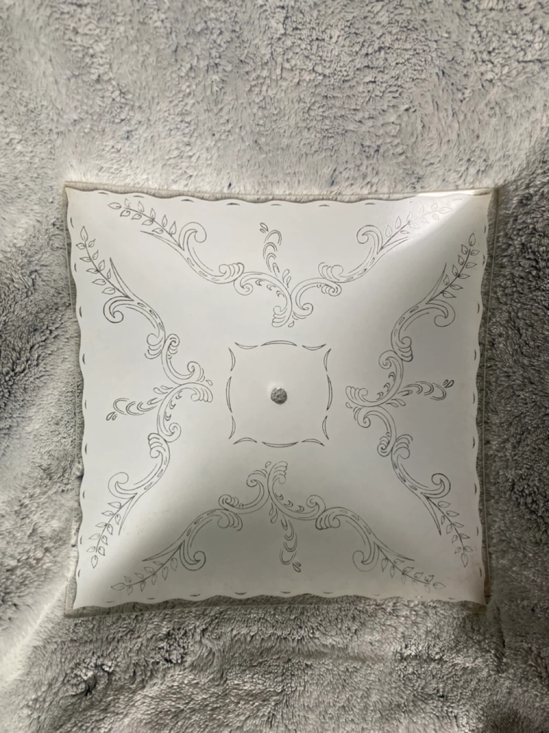 Vintage Square Ceiling Light Fixture Cover