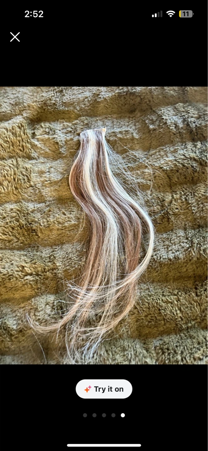 16” Clip-in Hair Extensions - Mixed Blonde Tones - photo 5