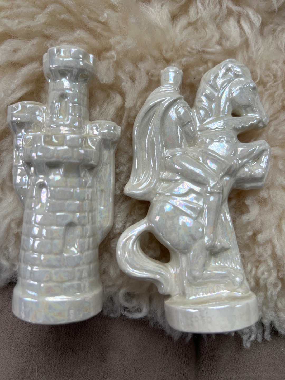 Ceramic Chess Pieces - Black and White - photo 2