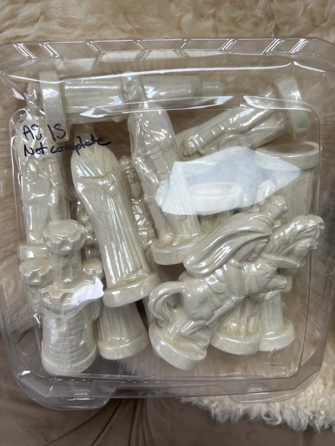 Ceramic Chess Pieces - Black and White - photo 5