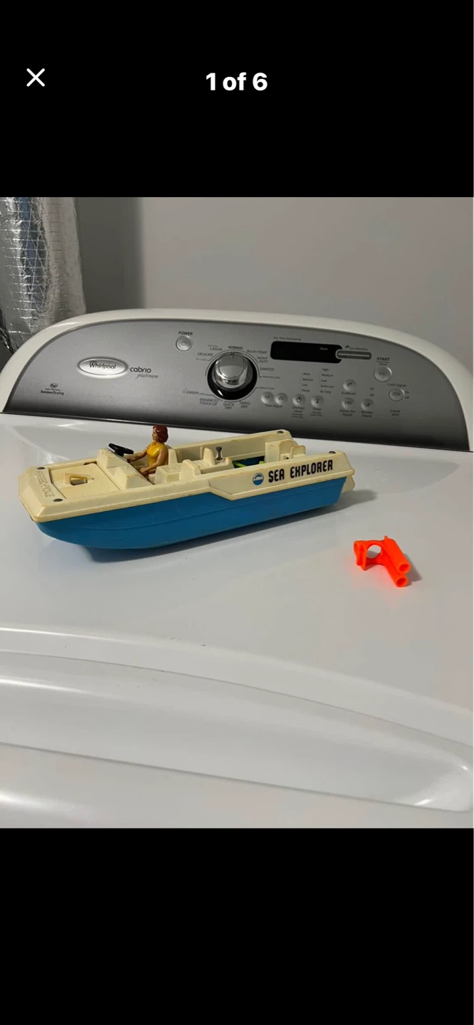 1976 Fisher Price Sea Explorer Boat