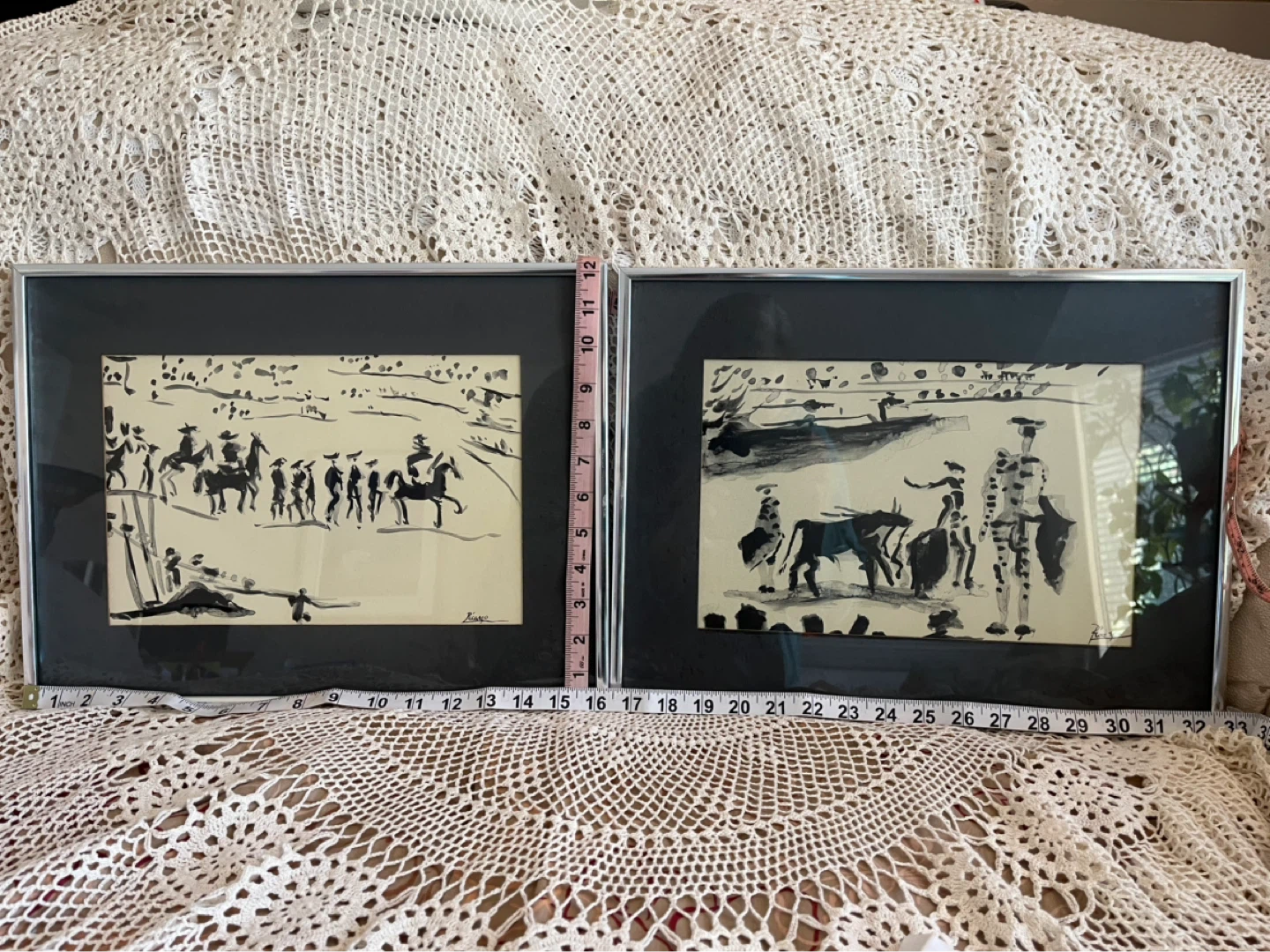 Art- Picasso Art Prints, Framed, pair - photo 2