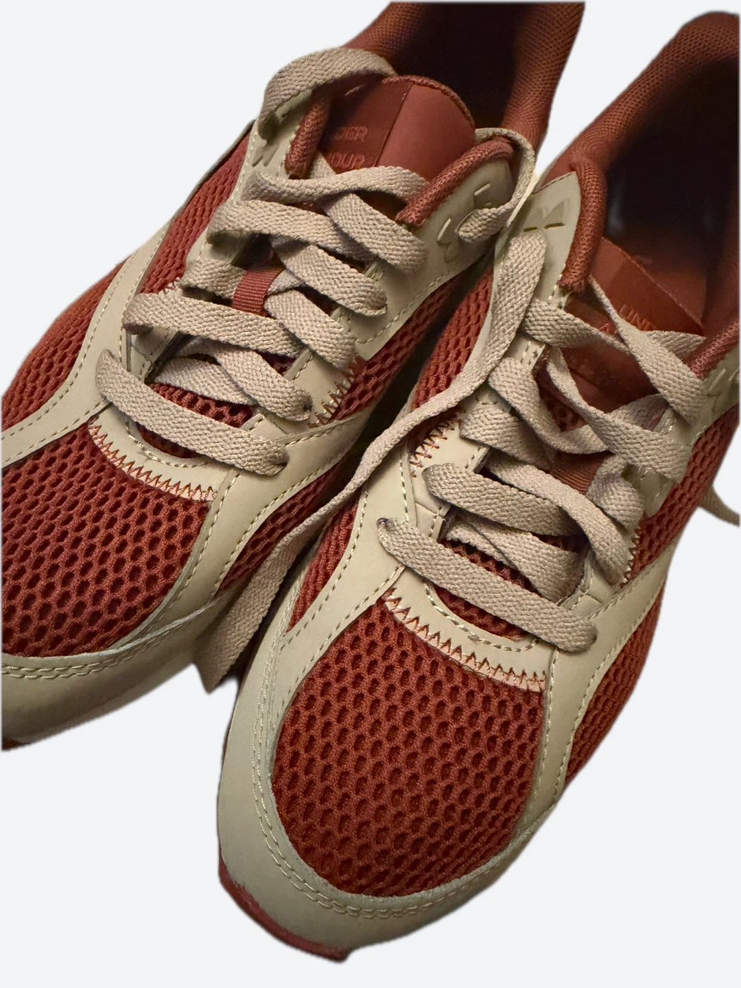 Under Armour Running Shoes - Red & Tan - photo 2