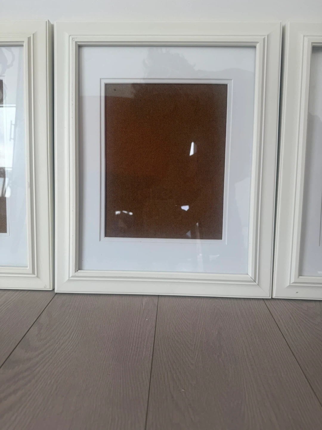 Set of 4 White Matted Photo Frames - photo 5
