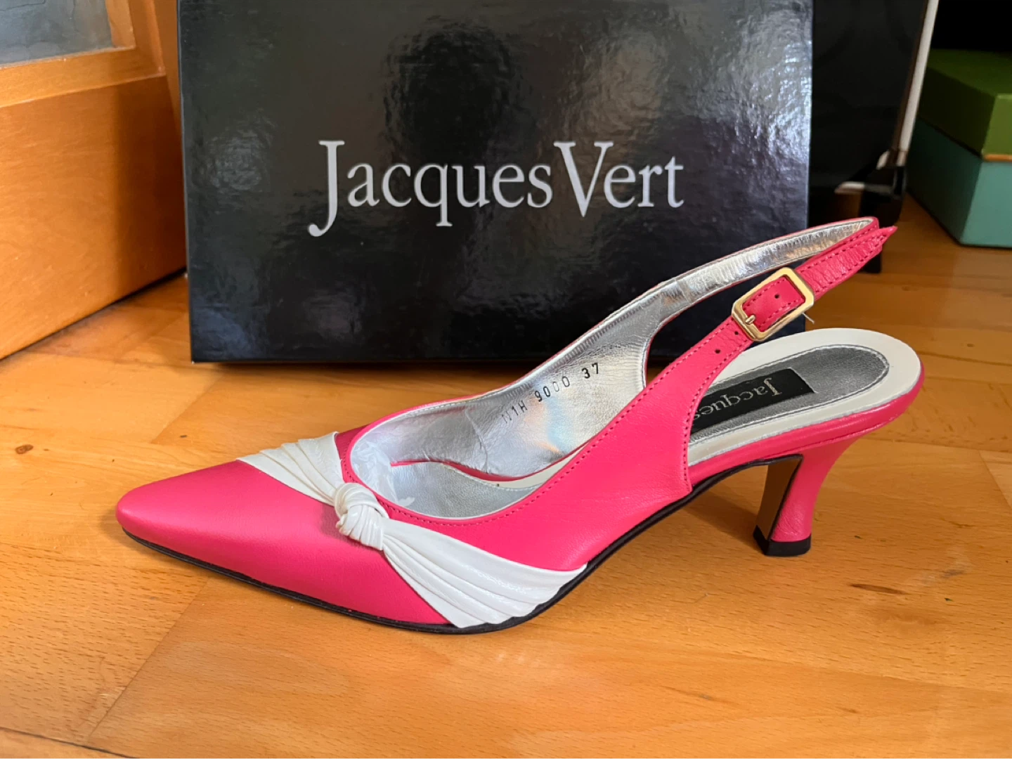 NEW Size 37 Slingback Heels - was $249+tax