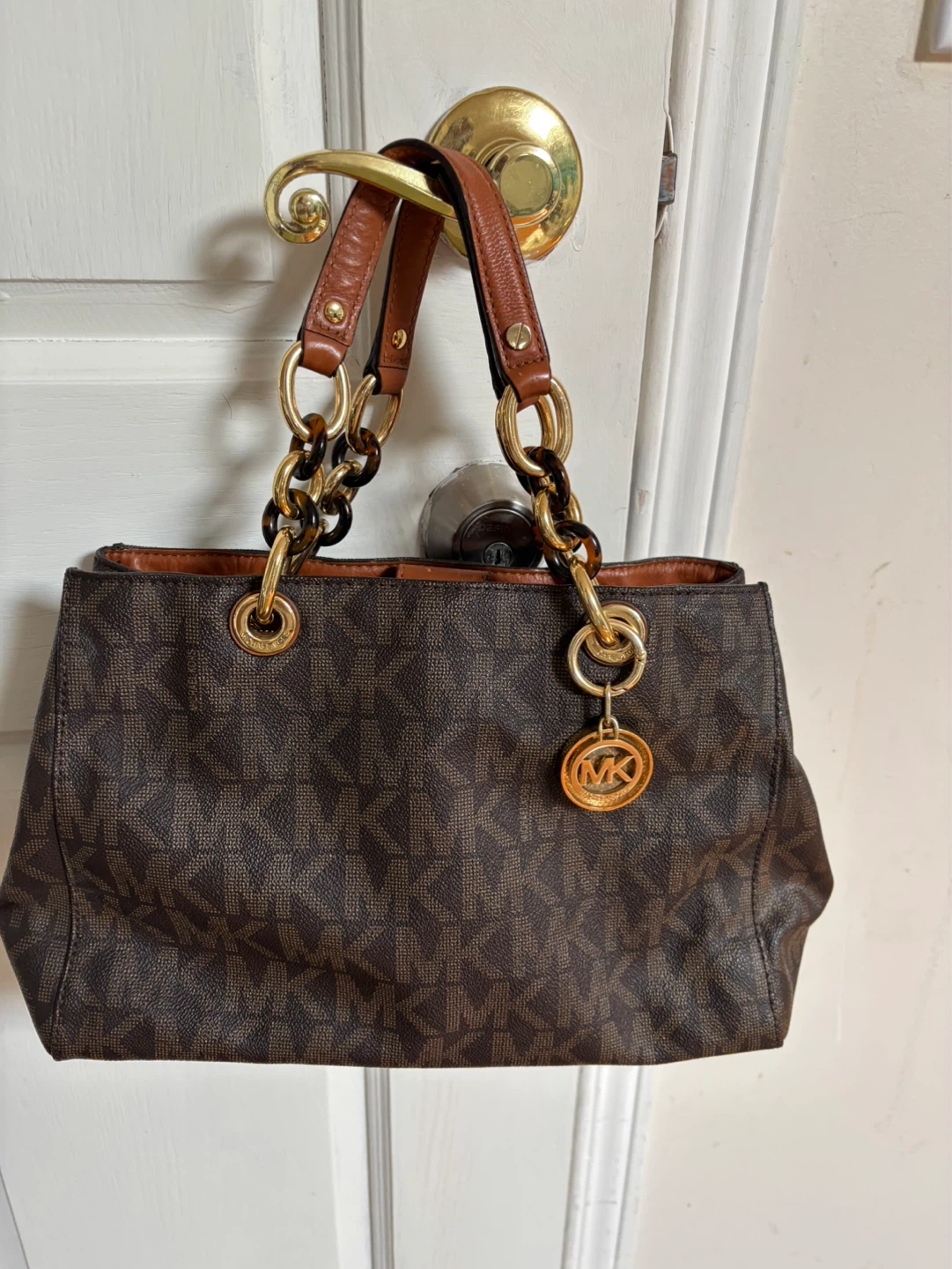Michael Kors Monogram Tote Bag