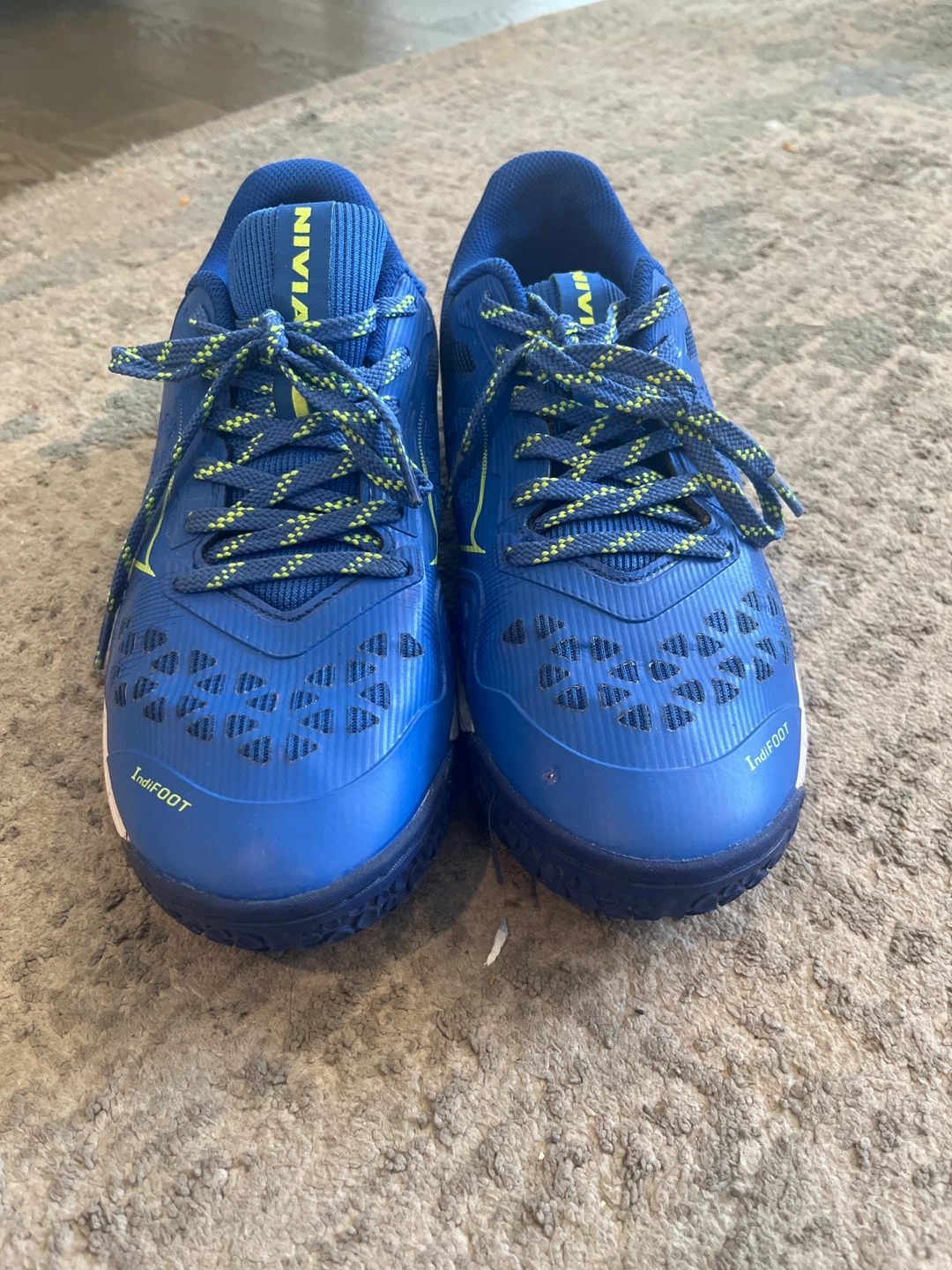 Nivia Blue court Shoes - Size 8