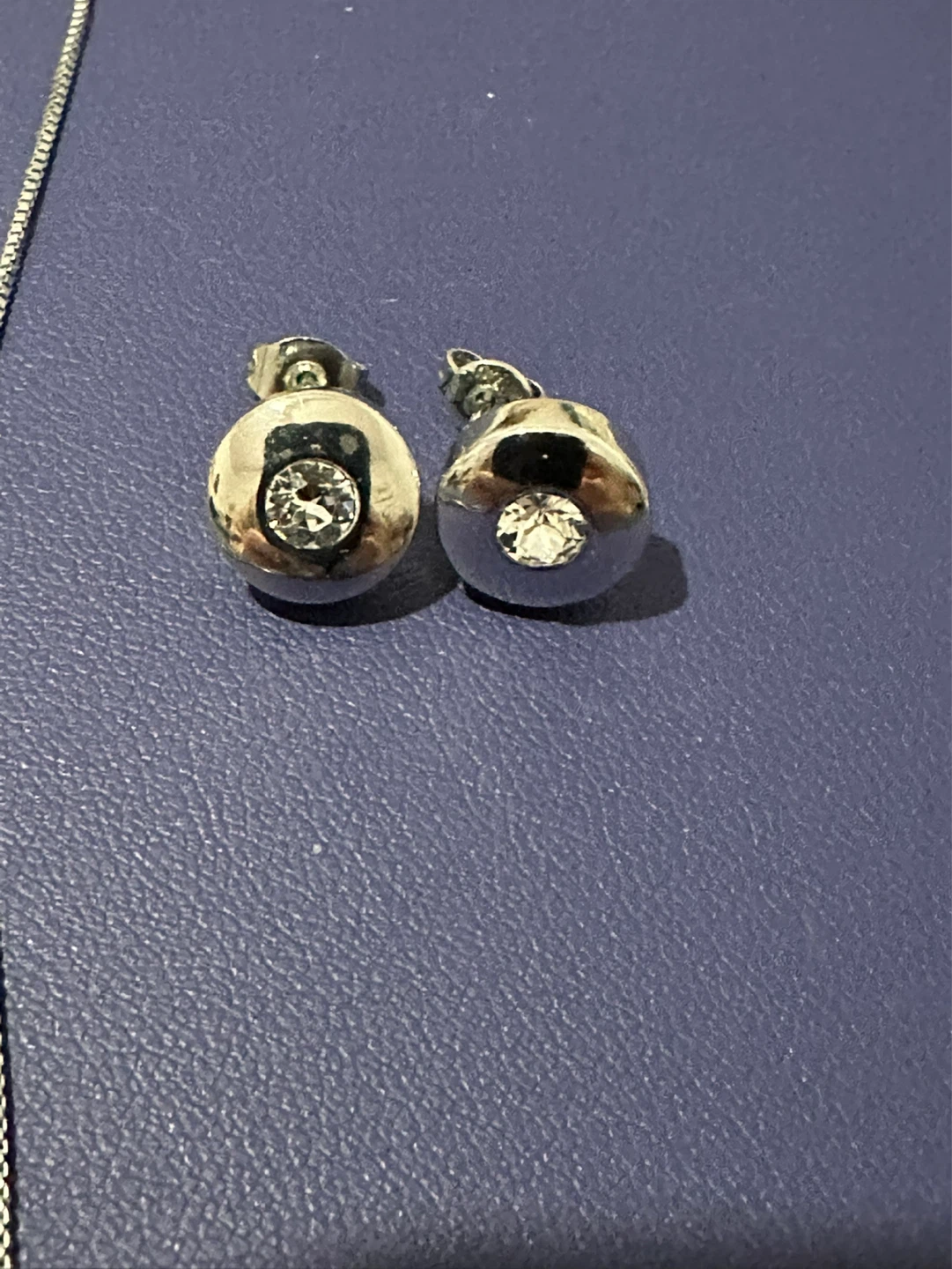 CZ Pendant Necklace and Stud Earrings Set - photo 3