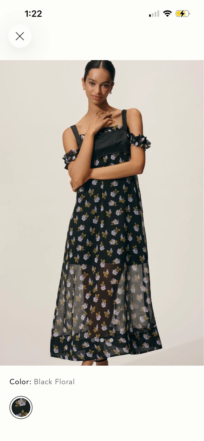 BNWT Anthropologie Maeve Square Neck Midi Dress XXS(xs) & S - photo 3