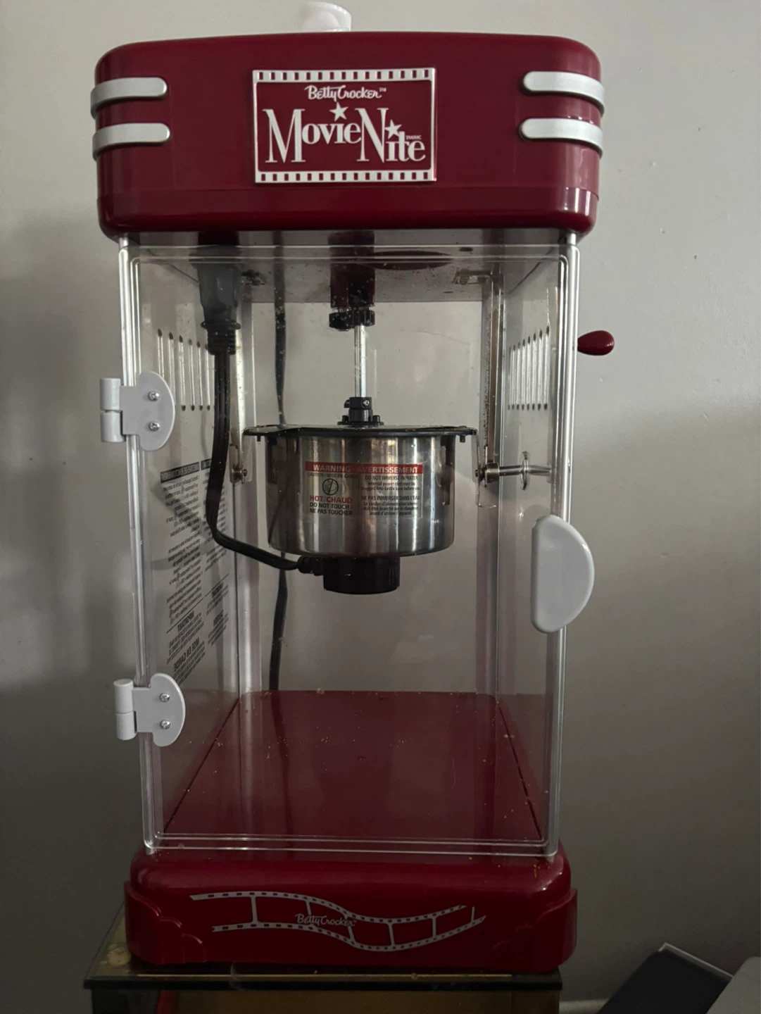 Betty Crocker Movie Nite Popcorn Machine