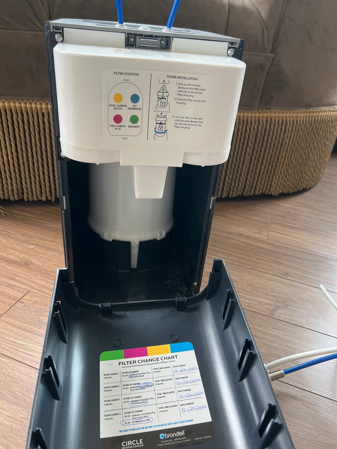 Brondell Circle Reverse Osmosis Water Filter System - photo 5