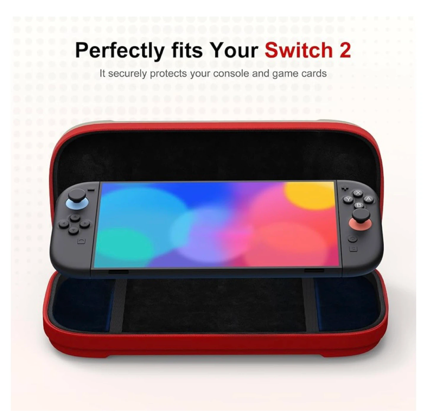 STARIRG GAMES Red Carrying Case for Nintendo Switch 2 - photo 5