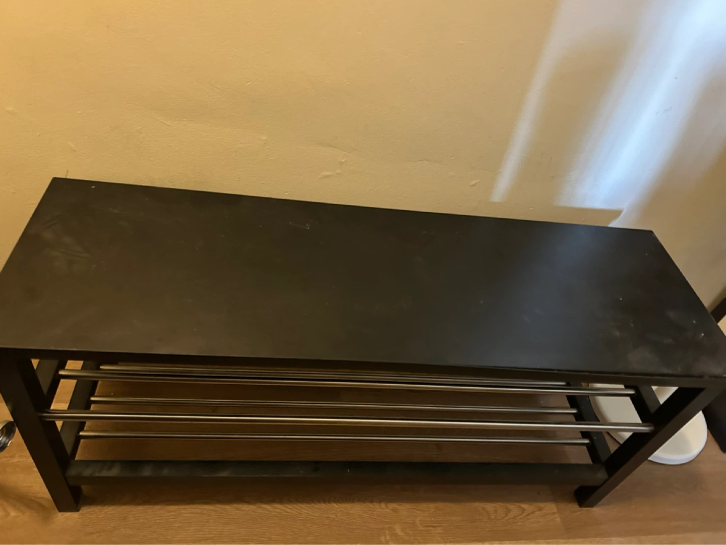 IKEA TJUSIG Shoe Rack Bench