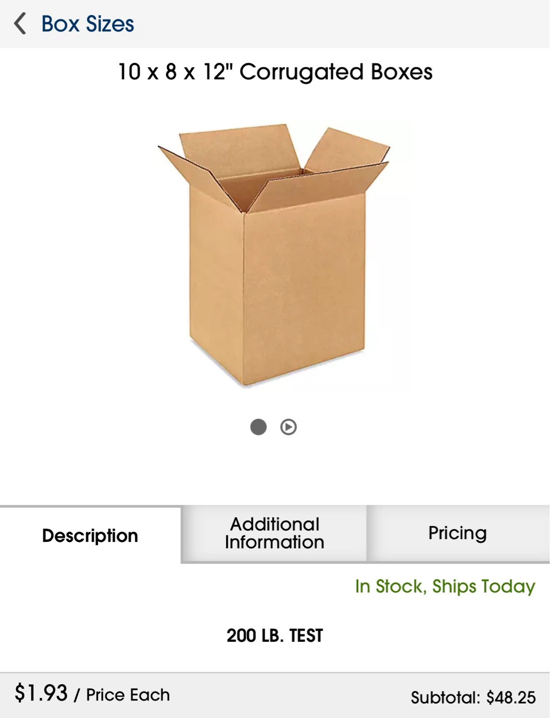 Corrugated Cardboard Unline Boxes - Various Sizes - photo 3