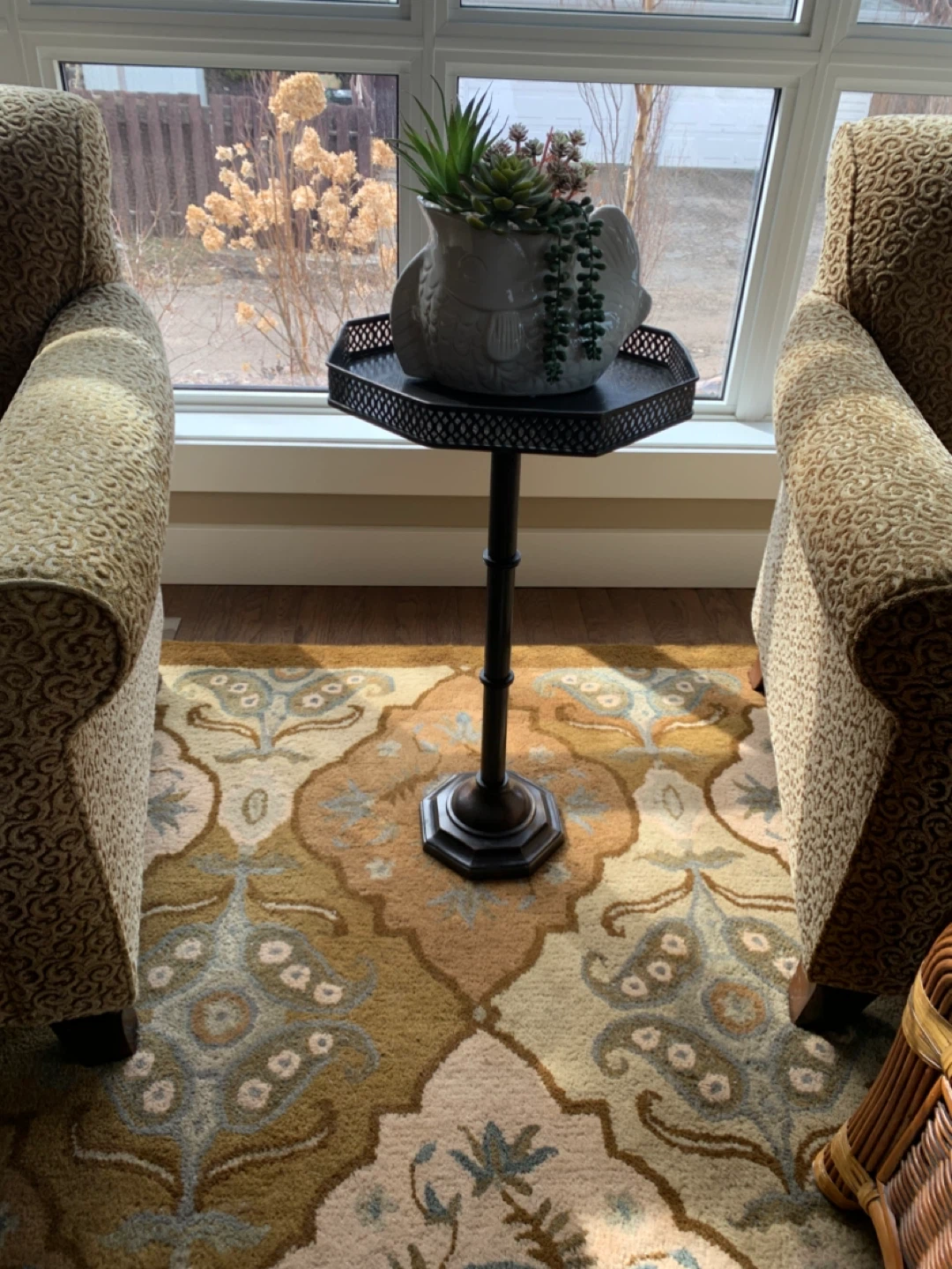 Octagonal Accent Table