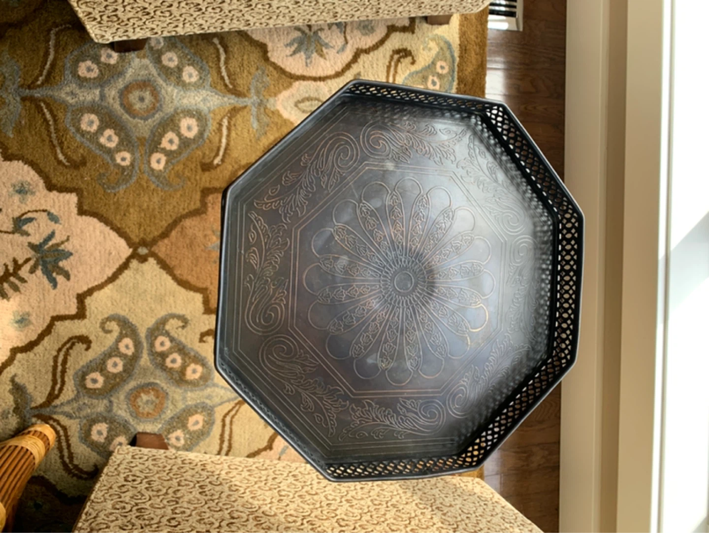 Octagonal Accent Table - photo 2