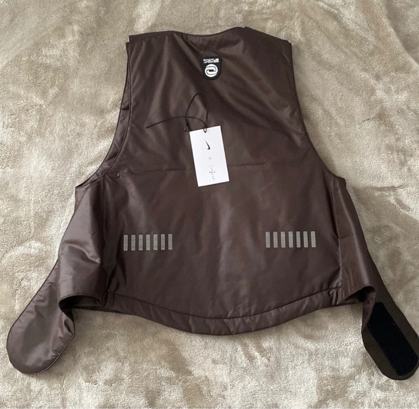 Travis Scott CACT.US CORP x Nike M NRG BH Vest Brown XS - photo 2