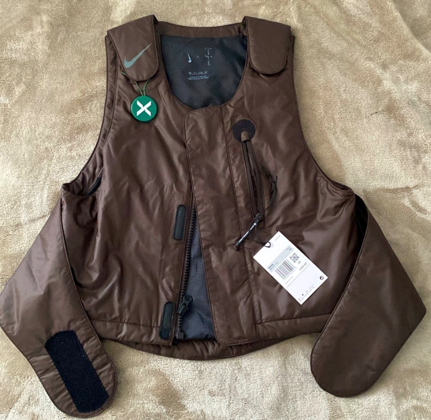 Travis Scott CACT.US CORP x Nike M NRG BH Vest Brown XS