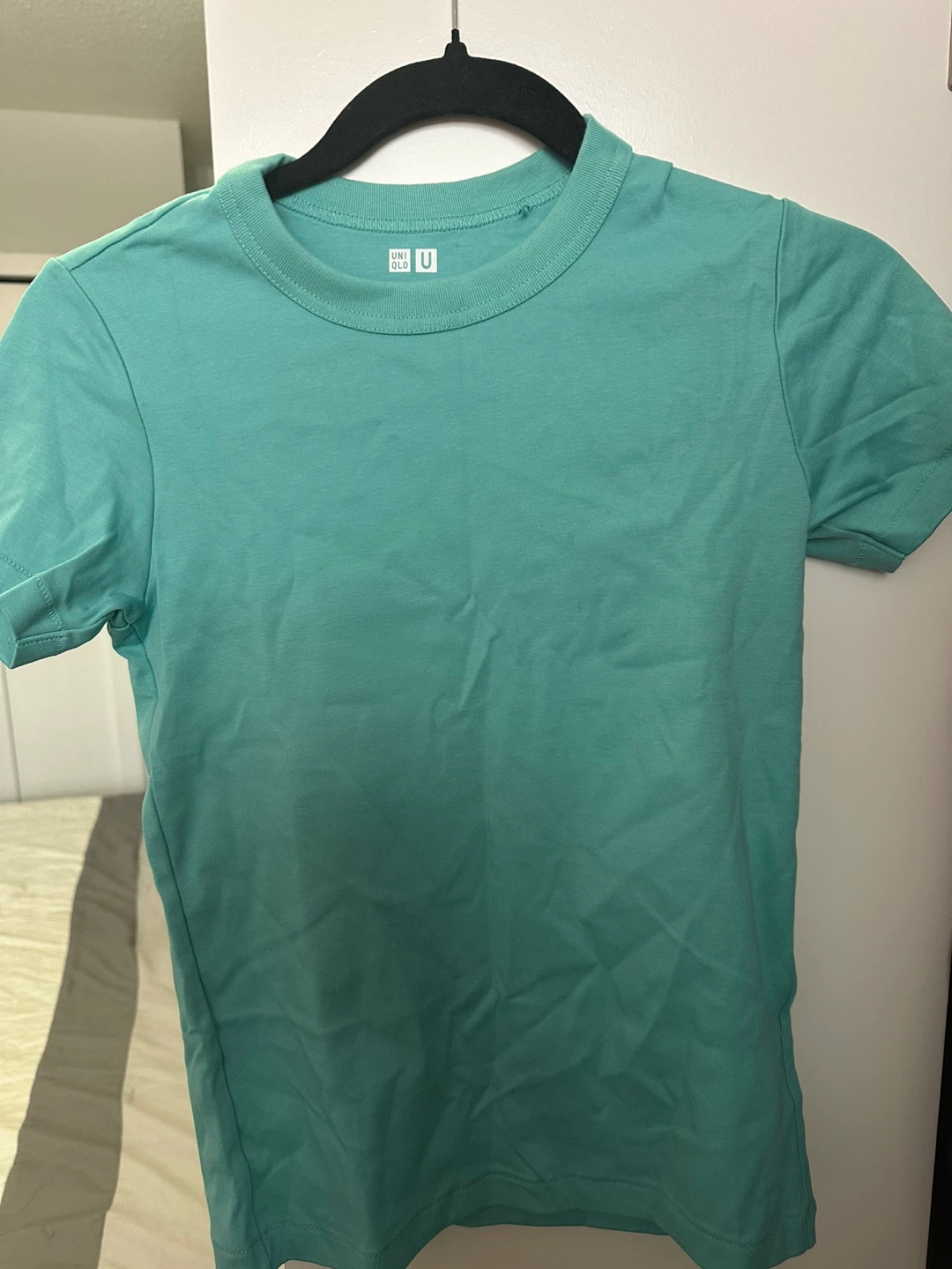 Uniqlo U Crew Neck T-Shirt - Teal XXS