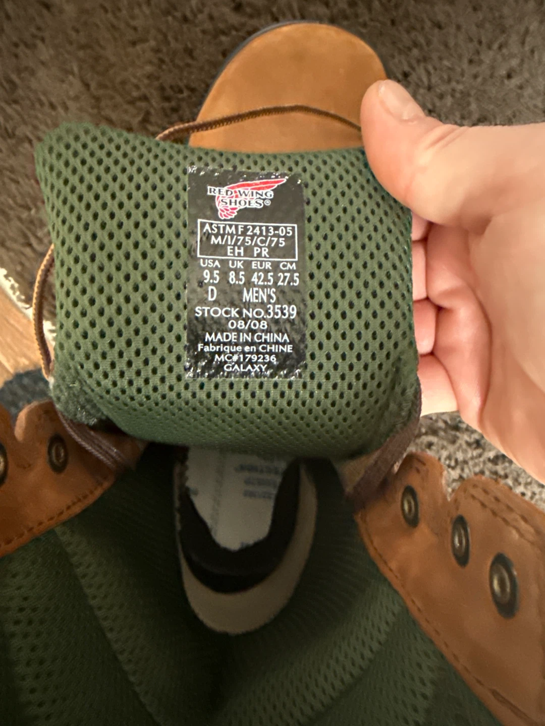 Red Wing Shoes Work Boots king toe - photo 4