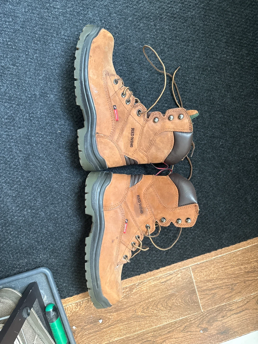 Red Wing Shoes Work Boots king toe - photo 3