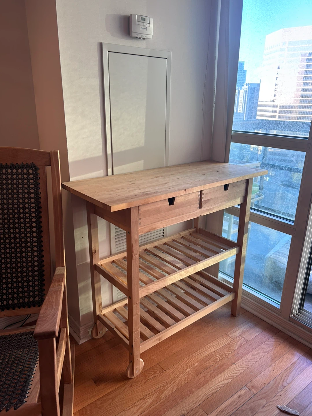 Wooden Cart with 2 Drawers - photo 2