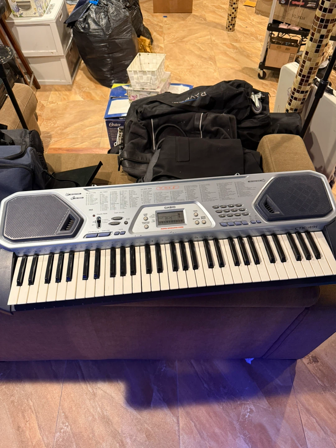 Casio CTK-491 Electronic Keyboard - photo 3