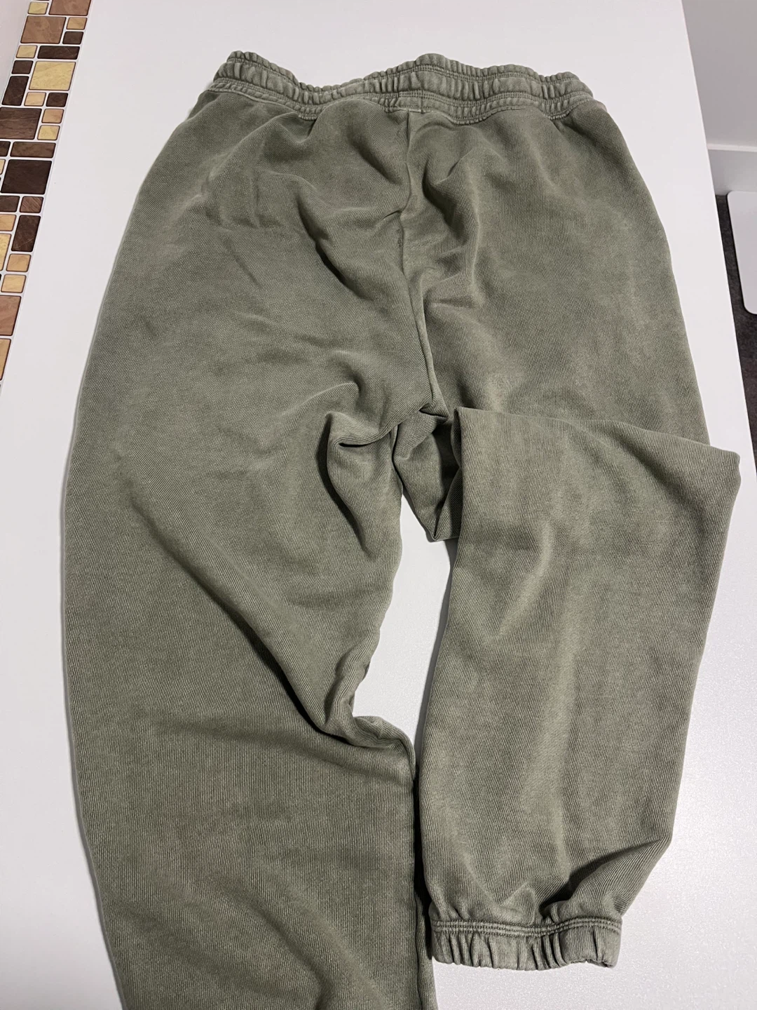 Aerie Green Comfy Loose Fit Pants – Size Small - photo 2