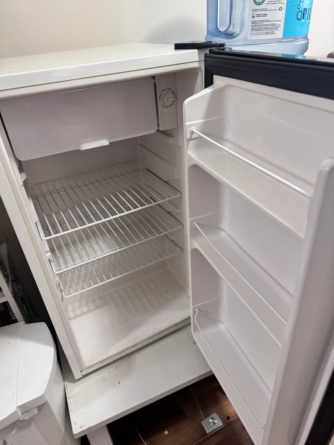 White Compact Mini Fridge