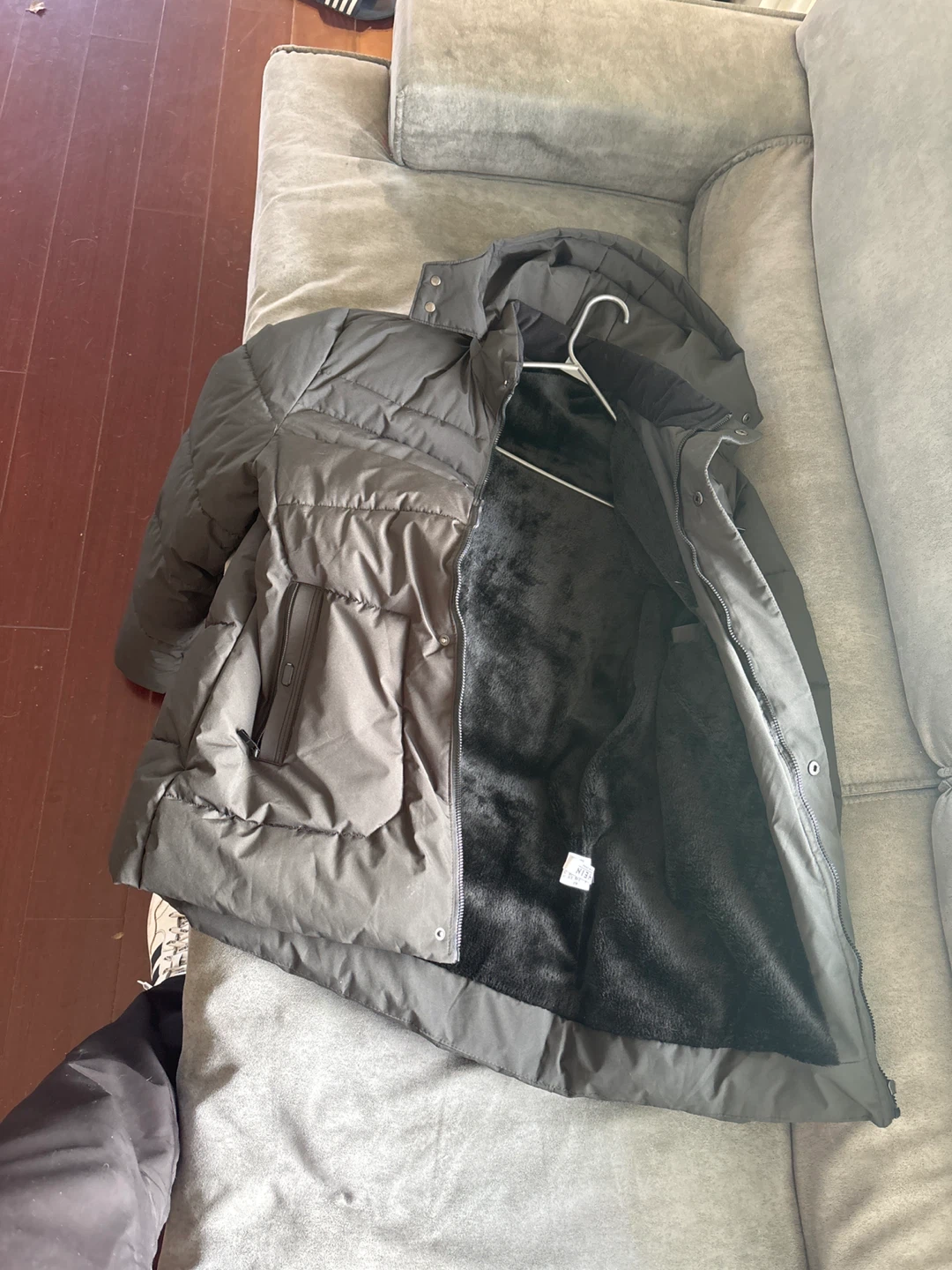 Puffer Jacket with Hood - photo 2